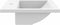 vidaXL - Wasbak - 600x450x120 - mm - graniet - wit