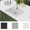 vidaXL - Wasbak - 600x450x120 - mm - graniet - wit