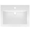vidaXL - Wasbak - 600x450x120 - mm - graniet - wit