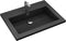 vidaXL - Wasbak - 600x450x120 - mm - graniet - zwart