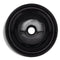 vidaXL - Wasbak, - keramiek, - rond, - zwart - 325 - mm