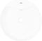 vidaXL - Wasbak - met - overloop, - keramiek, - rond, - wit