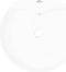 vidaXL - Wasbak - met - overloop, - keramiek, - rond, - wit
