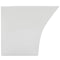 vidaXL - Wasbak - wandgemonteerd - 500x450x410 - mm - keramiek - wit
