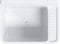 vidaXL - Wasbak - wandgemonteerd - 50x35x24 - cm - hars - wit