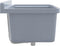 vidaXL - Wasbak - wandgemonteerd - 60x40x28 - cm - hars - grijs