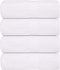 vidaXL - Washandjes - 4 - st - 15x21 - cm - 360 - g/m² - 100% - katoen - wit