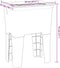 vidaXL - Waskuip - 59x41x75 - cm - hars - wit