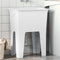 vidaXL - Waskuip - 59x41x75 - cm - hars - wit