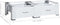 vidaXL - Wasmachine- - en - drogerverhoger - dubbel - met - lades - wit