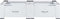 vidaXL - Wasmachine- - en - drogerverhoger - dubbel - met - lades - wit