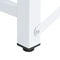 vidaXL - Wasmachine- - en - drogerverhoger - met - uittrekbare - schappen - wit