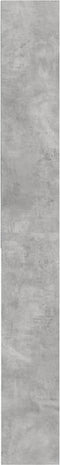 vidaXL - Wasmachinekast - 64x24x190 - cm - betongrijs