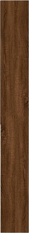 vidaXL - Wasmachinekast - 64x24x190 - cm - bruineikenkleurig