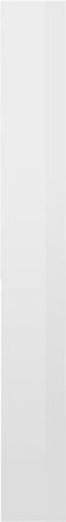 vidaXL - Wasmachinekast - 64x24x190 - cm - hoogglans - wit