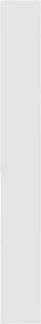 vidaXL - Wasmachinekast - 64x24x190 - cm - wit