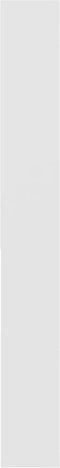 vidaXL - Wasmachinekast - 64x24x190 - cm - wit