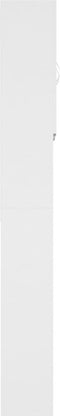 vidaXL - Wasmachinekast - 64x25,5x190 - cm - bruineikenkleurig
