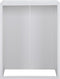 vidaXL - Wasmachinekast - 68,5x64,5x88 - cm - PVC - wit