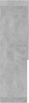 vidaXL - Wasmachinekast - 70,5x25,5x90 - cm - betongrijs