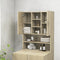 vidaXL - Wasmachinekast - 70,5x25,5x90 - cm - sonoma - eikenkleurig