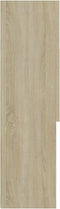 vidaXL - Wasmachinekast - 70,5x25,5x90 - cm - sonoma - eikenkleurig