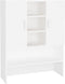 vidaXL - Wasmachinekast - 70,5x25,5x90 - cm - wit