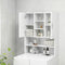 vidaXL - Wasmachinekast - 70,5x25,5x90 - cm - wit