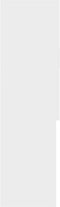 vidaXL - Wasmachinekast - 70,5x25,5x90 - cm - wit