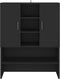 vidaXL - Wasmachinekast - 70,5x25,5x90 - cm - zwart