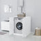vidaXL - Wasmachinekast - 71x71,5x91,5 - cm - betongrijs