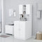 vidaXL - Wasmachinekast - 71x71,5x91,5 - cm - betongrijs
