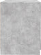 vidaXL - Wasmachinekast - 71x71,5x91,5 - cm - betongrijs