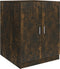 vidaXL - Wasmachinekast - 71x71,5x91,5 - cm - gerookt - eikenkleurig