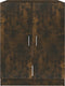 vidaXL - Wasmachinekast - 71x71,5x91,5 - cm - gerookt - eikenkleurig