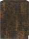 vidaXL - Wasmachinekast - 71x71,5x91,5 - cm - gerookt - eikenkleurig