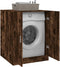 vidaXL - Wasmachinekast - 71x71,5x91,5 - cm - gerookt - eikenkleurig