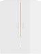 vidaXL - Wasmachinekast - 71x71,5x91,5 - cm - hoogglans - wit