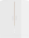 vidaXL - Wasmachinekast - 71x71,5x91,5 - cm - hoogglans - wit