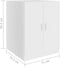 vidaXL - Wasmachinekast - 71x71,5x91,5 - cm - wit