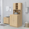 vidaXL - Wasmachinekast - 71x71,5x91,5 - cm - wit