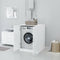 vidaXL - Wasmachinekast - 71x71,5x91,5 - cm - wit