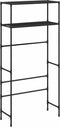 vidaXL - Wasmachinerek - 2-laags - 69x28x143 - cm - ijzer - zwart