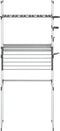 vidaXL - Wasmachinerek - 77x52x192 - cm - aluminium