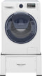 vidaXL - Wasmachineverhoger - met - lade - wit