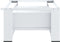 vidaXL - Wasmachineverhoger - met - lade - wit