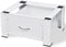 vidaXL - Wasmachineverhoger - met - lade - wit