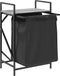 vidaXL - Wasmand - 1 - vak - met - plank - grijs - sonoma - eiken