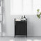 vidaXL - Wasmand - 1 - vak - met - plank - grijs - sonoma - eiken