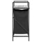 vidaXL - Wasmand - 1 - vak - met - plank - grijs - sonoma - eiken